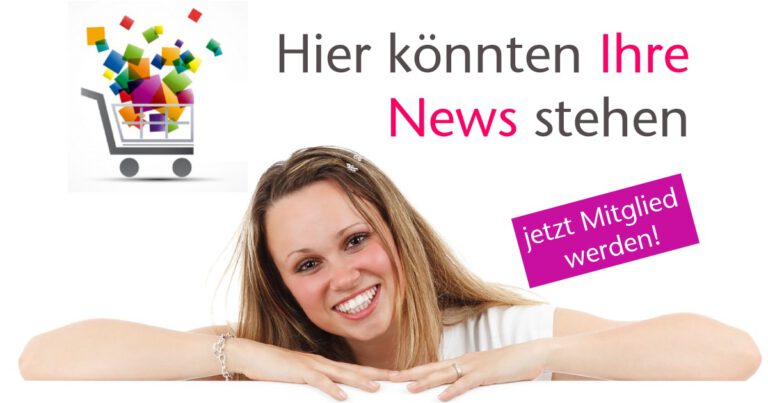 Neuigkeiten verbreiten auf den Schaufenster-Seiten