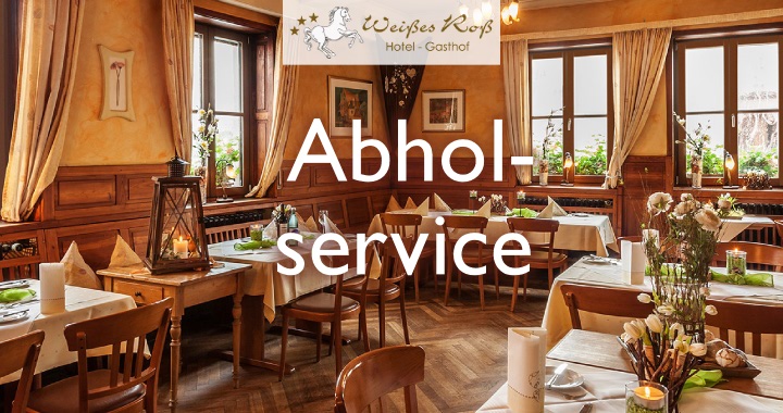 Abholservice im Weißen-Roß