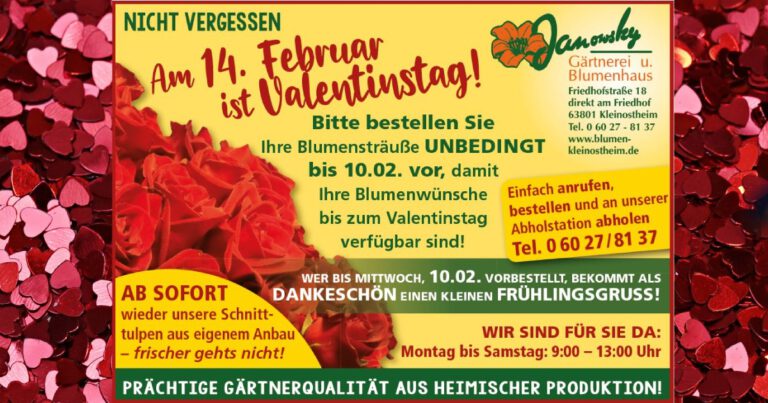 Gärtnerei und Blumenhaus Janowsky