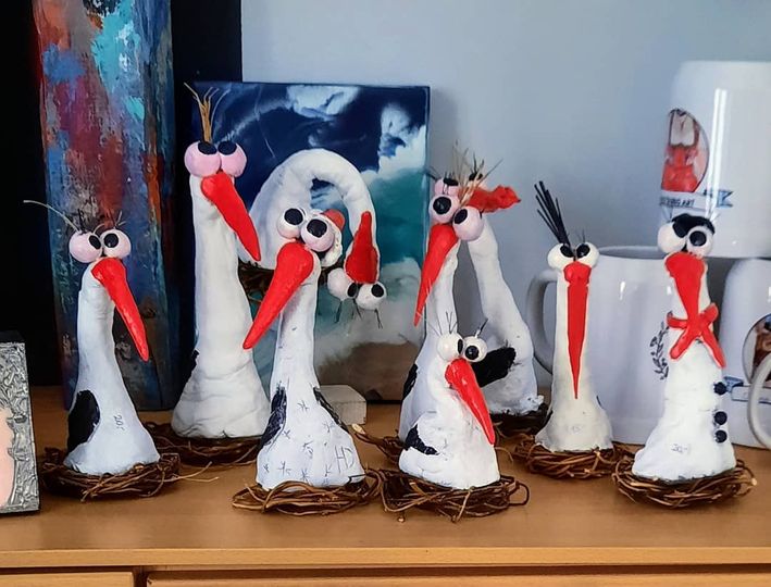 Heike Dubis Art: Kleinostheimer Störche