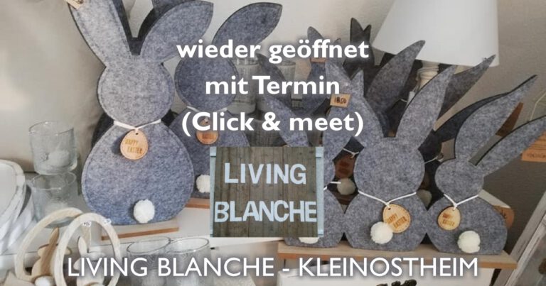 Click & Meet bei Living Blanche