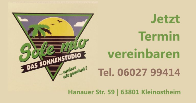 Jetzt Termin vereinbaren mit der Sonne!