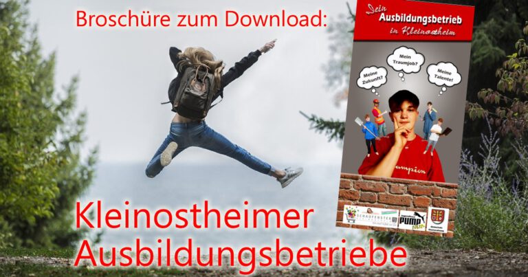 Broschüre: Ausbildungsbetriebe in Kleinostheim