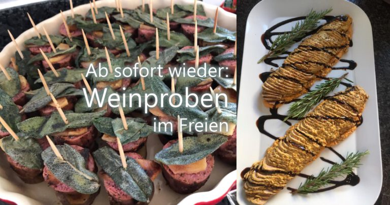 Wein-Probe beim Weinbauer