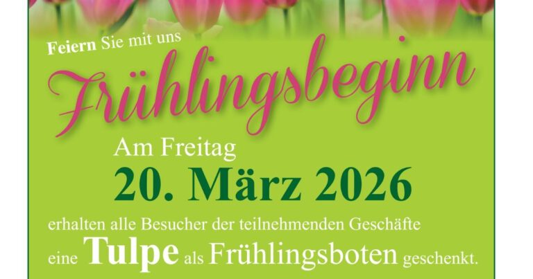 Frühlingsaktion 2026